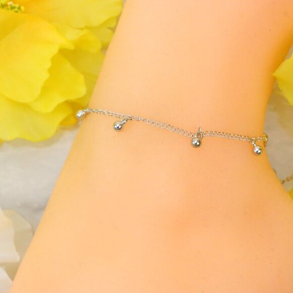 Minimalist Anklet, Sleek & Modern Design, Women’s Fashion, YC110205-A - Picture 3 of 10